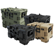 Gemstar RoboRack half rack transport case