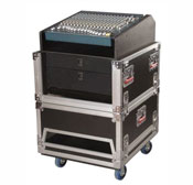 Console and mixer rack cases