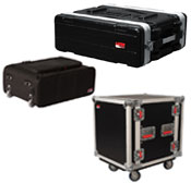 Gator rack case for professional equipment transport