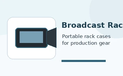 Broadcast rack case graphic