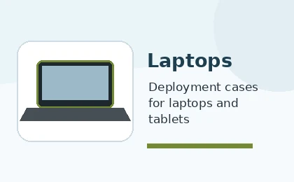 Laptop and tablet deployment case graphic