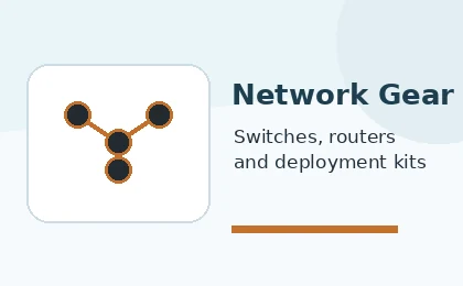 Network equipment transport case graphic