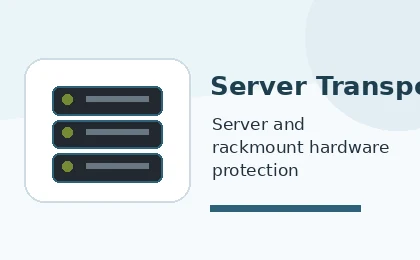 Server transport protective case graphic