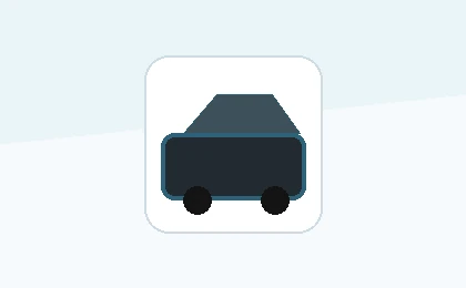 Mobile field service fleet icon
